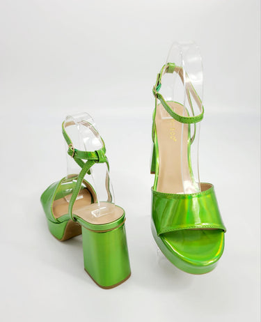 Britney Chunky Heels - Palazzo Couture Online