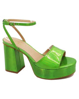 Britney Chunky Heels - women's statement party shoes