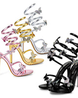 Butterfly Enchantment Gladiator Sandals (Pink) - view 4