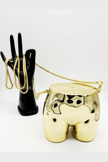 buttiekiut mini clutch (Gold) - Palazzo Couture Online