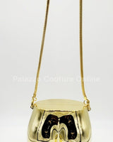 buttiekiut mini clutch (Gold) - Palazzo Couture Online