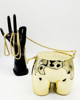 buttiekiut mini clutch (Gold) - Palazzo Couture Online