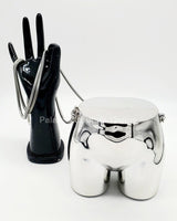 buttiekiut mini clutch (Silver) - Palazzo Couture Online