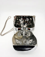 buttiekiut mini clutch (Silver) - Palazzo Couture Online