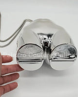 buttiekiut mini clutch (Silver) - trendy women's bag