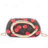 Cherry Luxe Iconic Box Clutch - Black for women - bag by Palazzo Couture