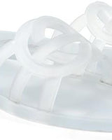 Chic Jelli Sandals Clear - Palazzo Couture Online