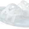 Chic Jelli Sandals Clear - Palazzo Couture Online