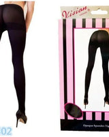 Classic Opaque Tights Black – Stretch Spandex Essential - elegant legwear by Palazzo Couture
