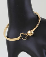 Clover Charm Wrap Bracelet - view 2