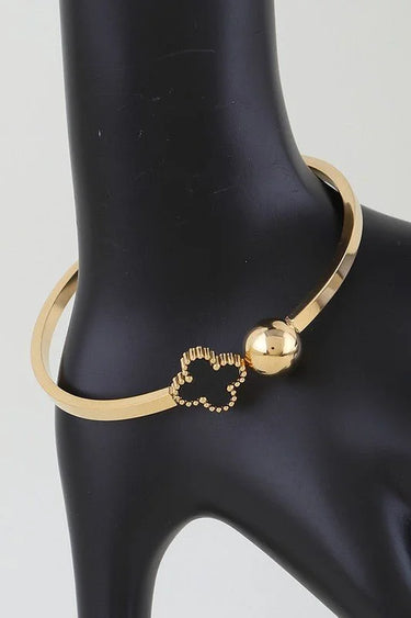 Clover Charm Wrap Bracelet - view 2