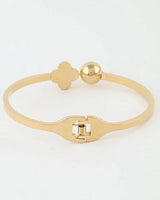 Clover Charm Wrap Bracelet - view 3