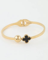 Clover Charm Wrap Bracelet - view 4