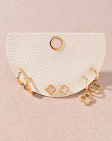 stunning Radiance Clover Earrings Set, perfect for adding a touch of style and elegance to any outfit.