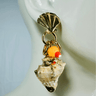 Coastal Elegance Shell Drop Earrings (Gold) - Palazzo Couture Online