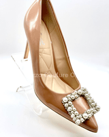 Colorful and Classy Stiletto Heels (Natural) - Palazzo Couture Online