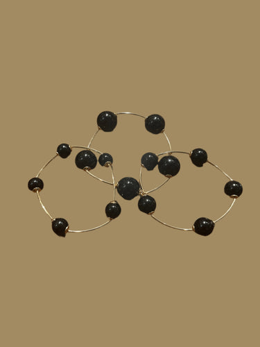 Eclipse Trio bracelet-Black/Gold- - view 3