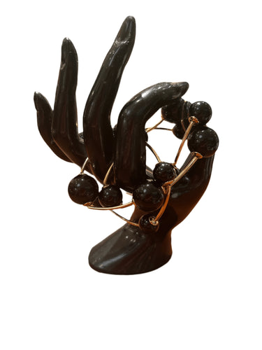 Eclipse Trio bracelet-Black/Gold- - view 4
