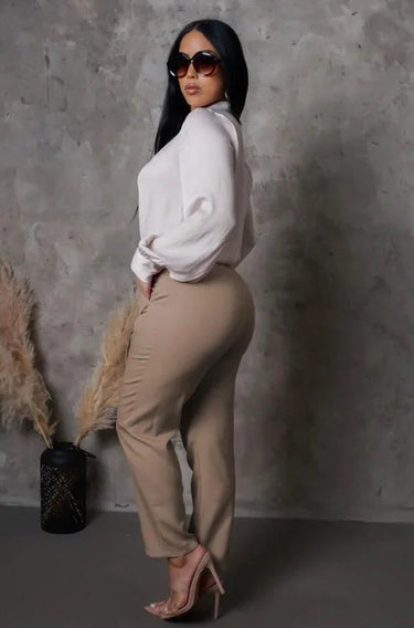 Classy High Waisted Pants - view 3