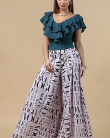 Lilac Vogue Wide Leg Palazzo Pants - view 6