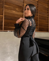 First Impression Black Jumpsuit - view 4