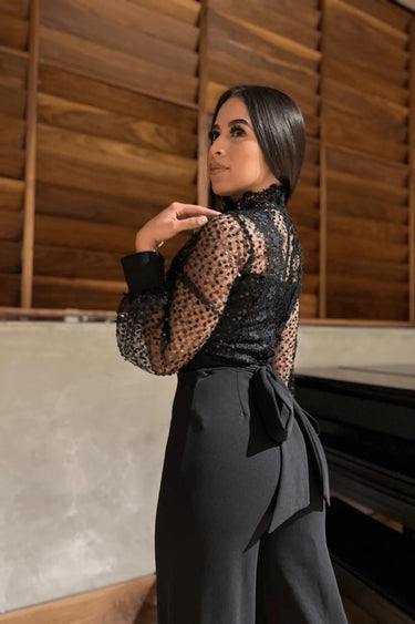First Impression Black Jumpsuit - view 4