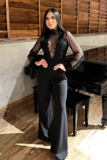First Impression Black Jumpsuit - view 5