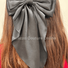 Coquette Aesthetic Bow (Black) - Palazzo Couture Online