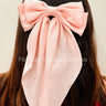 Coquette Aesthetic Bow  (Peach) - front view