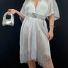 Sunset Breeze Kimono Cover-Up (white) - front view