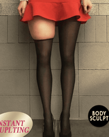 Cozy Comfort Fleece - Lined Thick Tights (Black) - Palazzo Couture Online