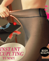 Cozy Comfort Fleece - Lined Thick Tights (Black) - Palazzo Couture Online