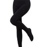 Cozy Comfort Fleece-Lined Thick Tights (All Black) for women - fashion hosiery by Palazzo Couture