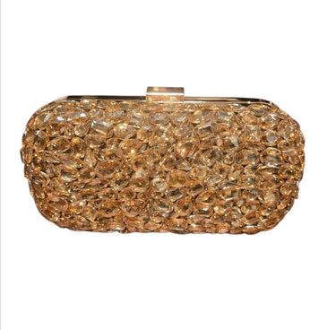 Crystal Mirage Luxe Clutch - Palazzo Couture Online
