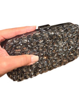 Crystal Mirage Luxe Clutch - Palazzo Couture Online