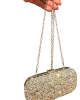 Crystal Mirage Luxe Clutch - Palazzo Couture Online