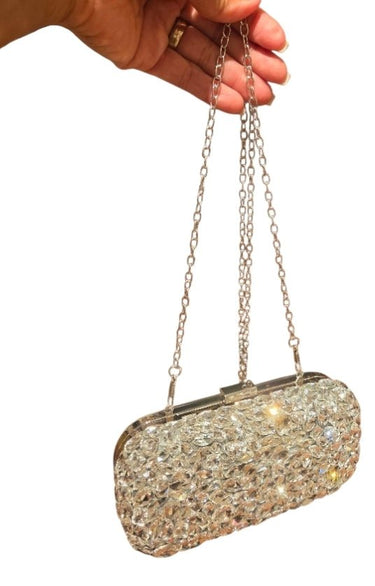 Crystal Mirage Luxe Clutch - Palazzo Couture Online