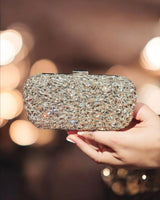 Crystal Mirage Luxe Clutch - Palazzo Couture Online
