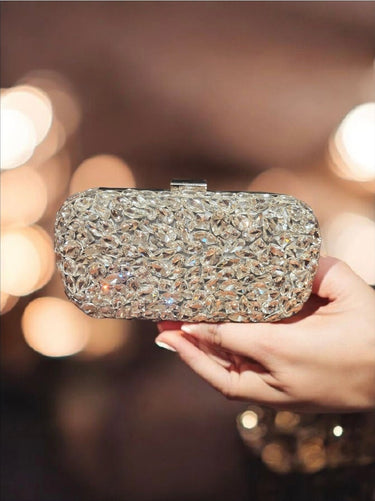 Crystal Mirage Luxe Clutch - Palazzo Couture Online
