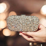 Crystal Mirage Luxe Clutch for women - bag by Palazzo Couture