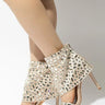 J Lo Crystal Noir Stilettos (Nude) for women - stylish heels by Palazzo Couture