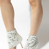 J Lo Crystal Noir Stilettos (white) for women - stylish heels by Palazzo Couture