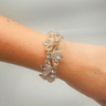 Crystal Petals Bracelet (Gold) - Palazzo Couture Online