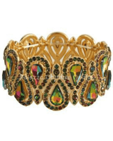 Crystal Tear Shape Bracelet - Palazzo Couture Online