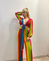 Women's  matching pant set from Palazzo Couture collection