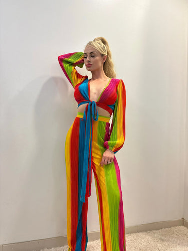 Women's  matching pant set from Palazzo Couture collection