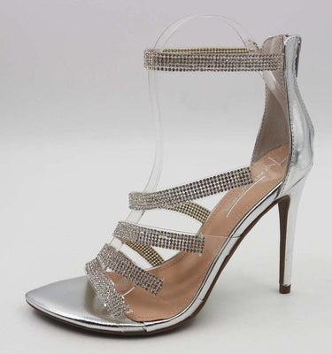 Dancing Queen High Heels (Silver) - Palazzo Couture Online