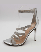 Dancing Queen High Heels (Silver) - Palazzo Couture Online