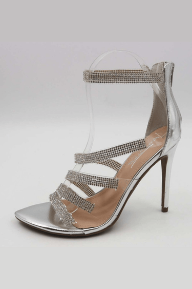 Dancing Queen High Heels (Silver) - Palazzo Couture Online