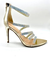 Dancing Queen High Heels(Gold) - women's statement party shoes